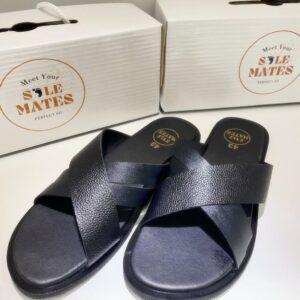 Men's leather sandals